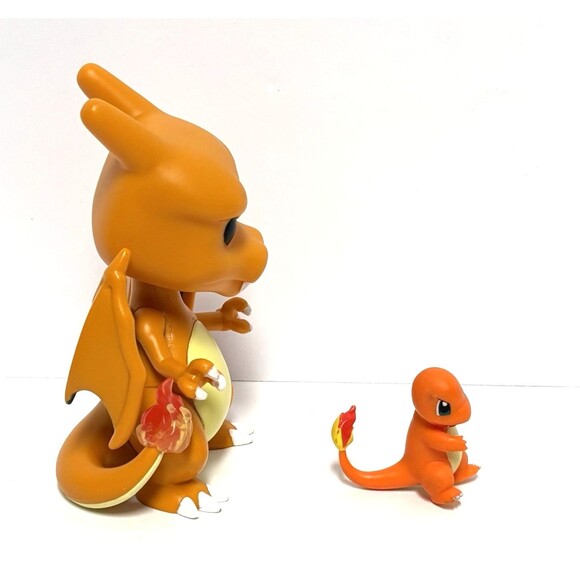 Pokemon Funko Pop Charzard #843 and Charmander Tomy Pocket Monster-Lot 2 - Picture 5 of 8